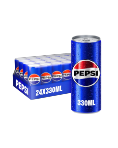Pepsi Cola Carbonated Soft Drink Can